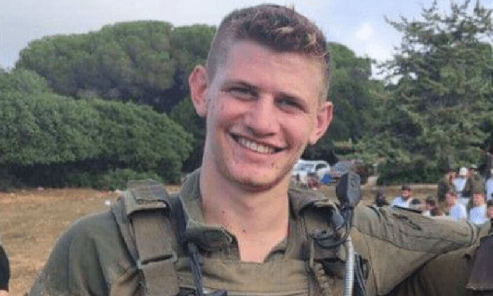 Captain Eitan Oster 22 from Modiin who fell in Lebanon. photo credit SECTION 27A COPYRIGHT ACT