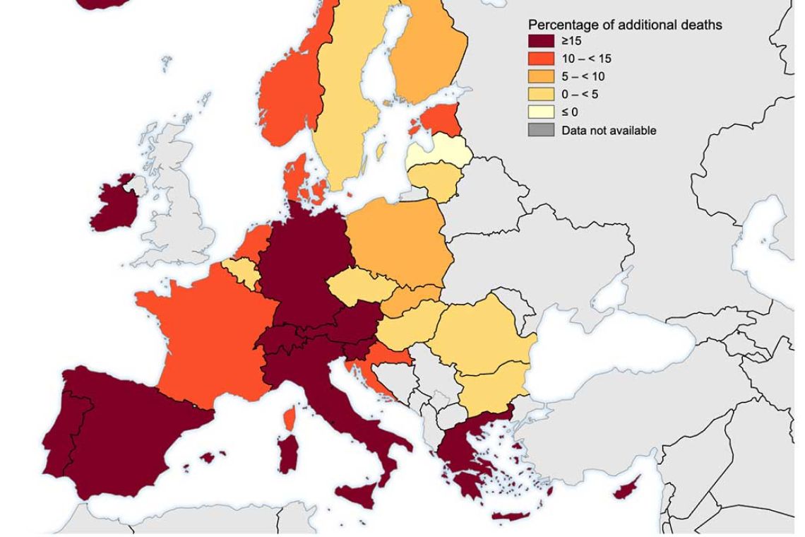 2 ans après la vaccination: la surmortalité atteint +16%, la valeur la plus élevée de 2022 jusqu'à présent