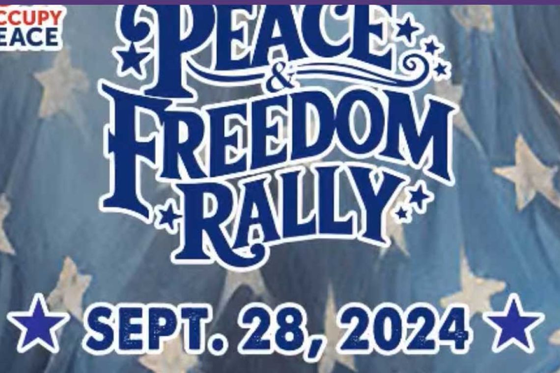 Livestream aujourd' hui 18h30:  Peace &amp; Freedom Rally, Kingston, N.Y.