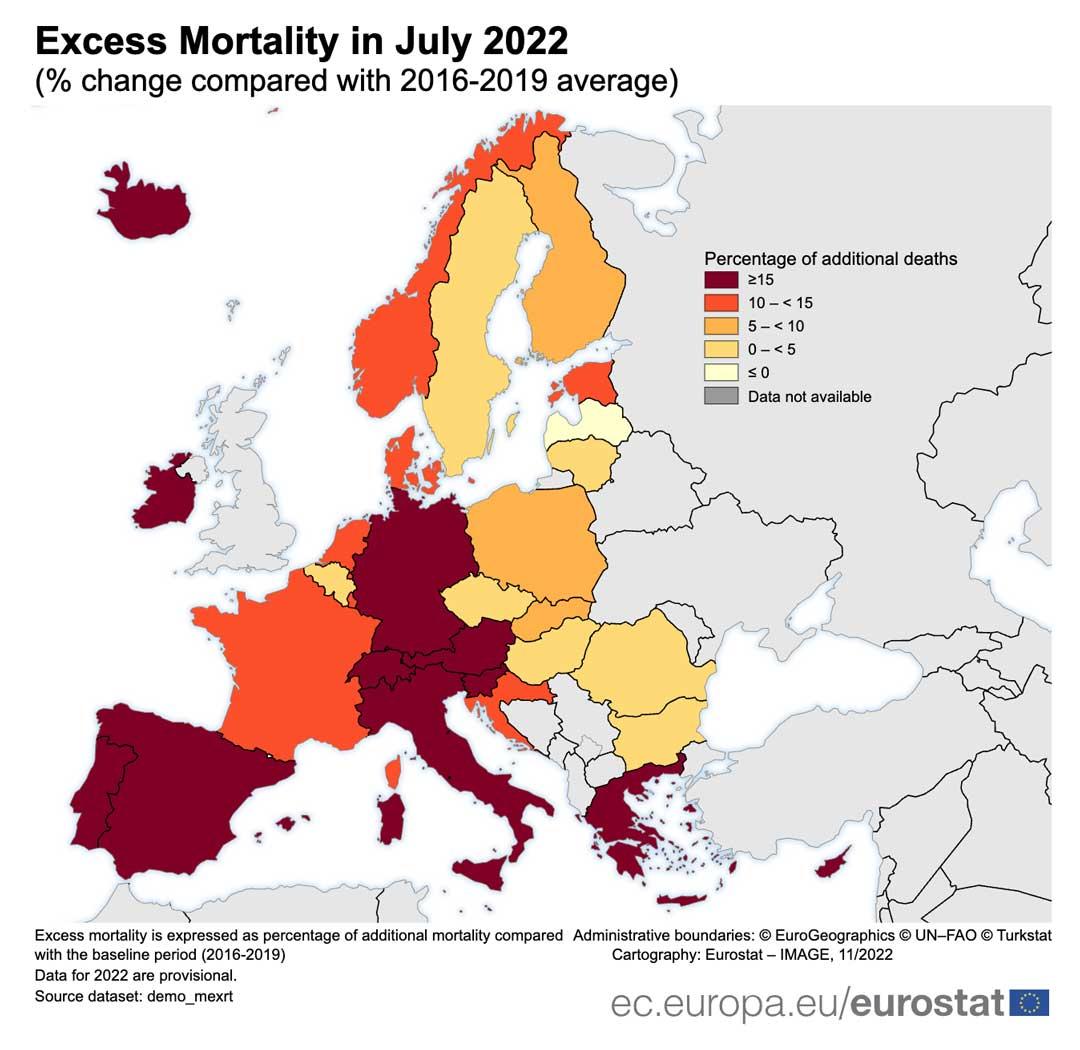 mortalite UE 2022